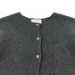 Zara cardigan 7-8 years dark grey round neck cardigan knitwear