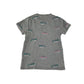 M&S t-shirt 4-5 years grey Chameleons print design