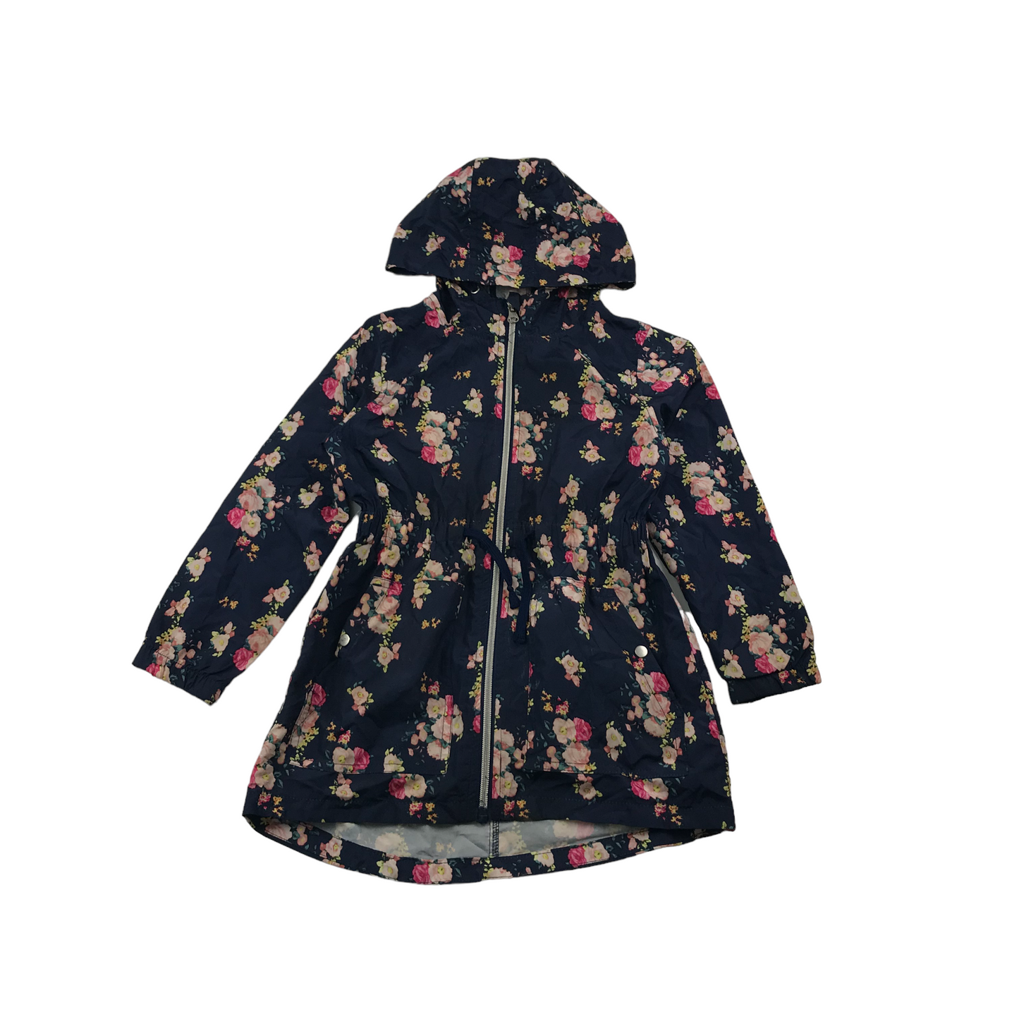 Primark Navy Blue Floral Jacket Age 5