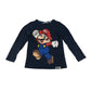 H&M t-shirt 5-6 years navy Mario design print