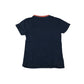 M&S t-shirt 4-5 years navy neon dinosaur design print