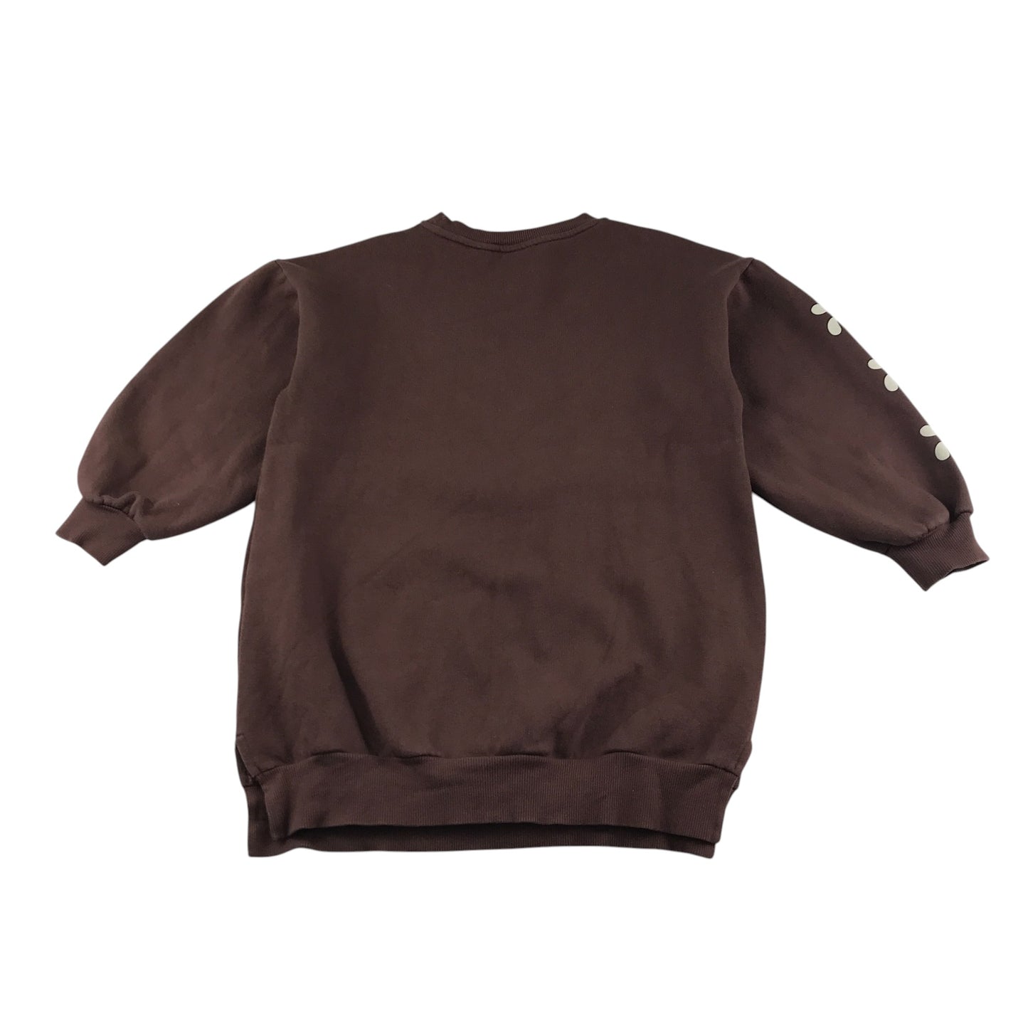 Zara Sweatshirt 8-9 years brown Mikey Mouse graphic jumper