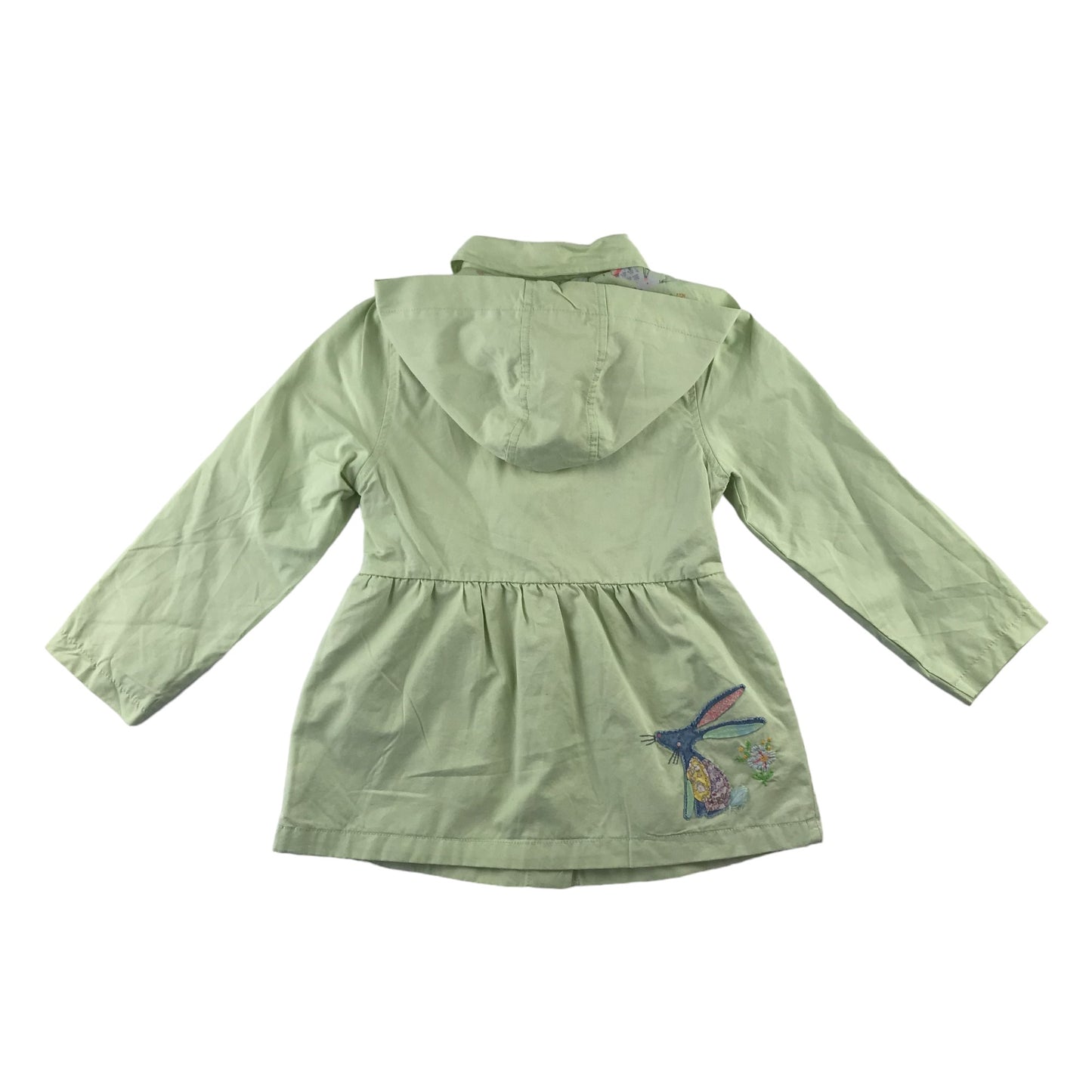 Next Light Jacket 6-7 years light green animal patches