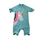 Next swimsuit onesie 4-5 Years Blue Unicorn Graphic Frilled Arms and Legs