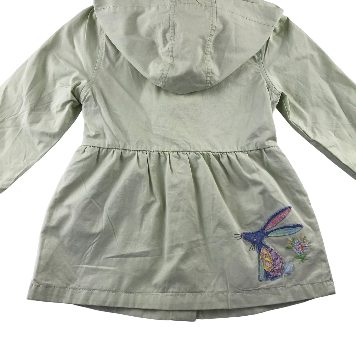 Next Light Jacket 6-7 years light green animal patches