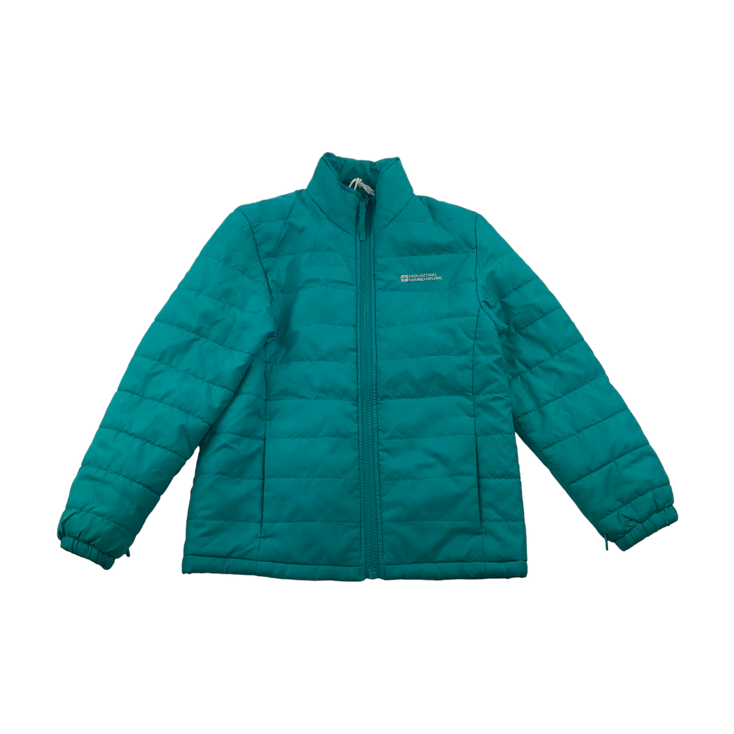 Mountain Warehouse Turquoise Blue Light Puffer Jacket Age 7