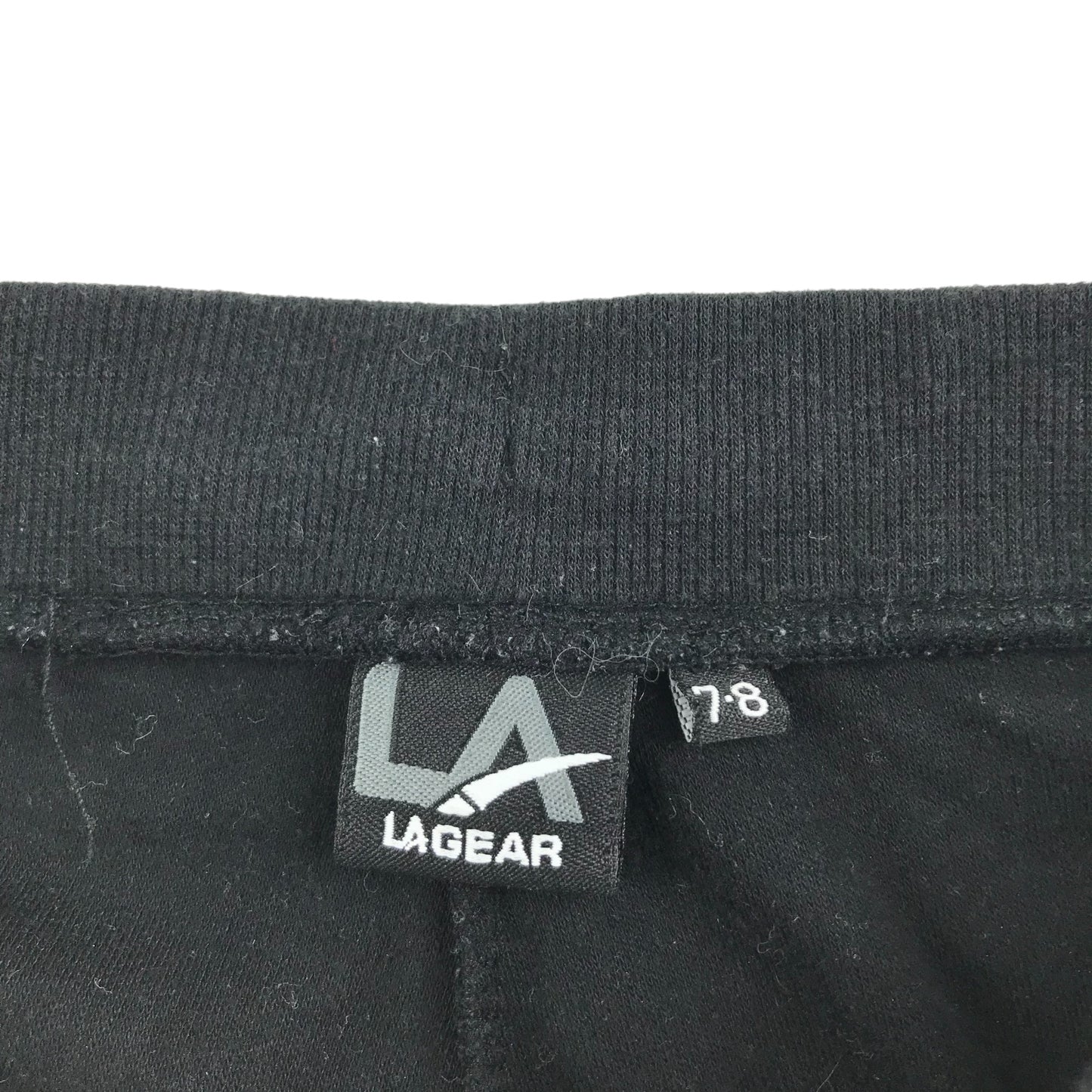 LA Gear Joggers Age 7 Black Flared