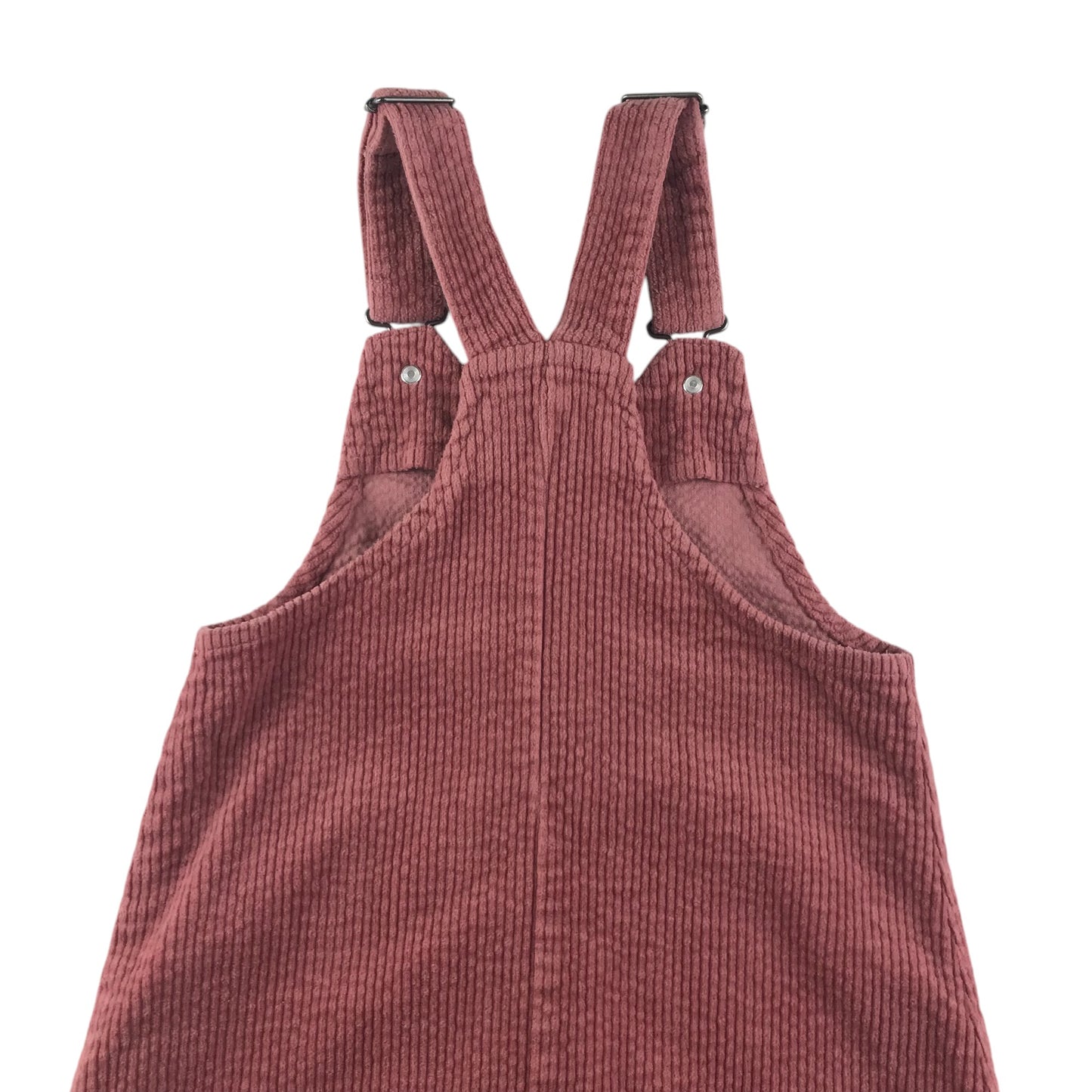 Next dungaree dress 5-6 years dusty pink corduroy