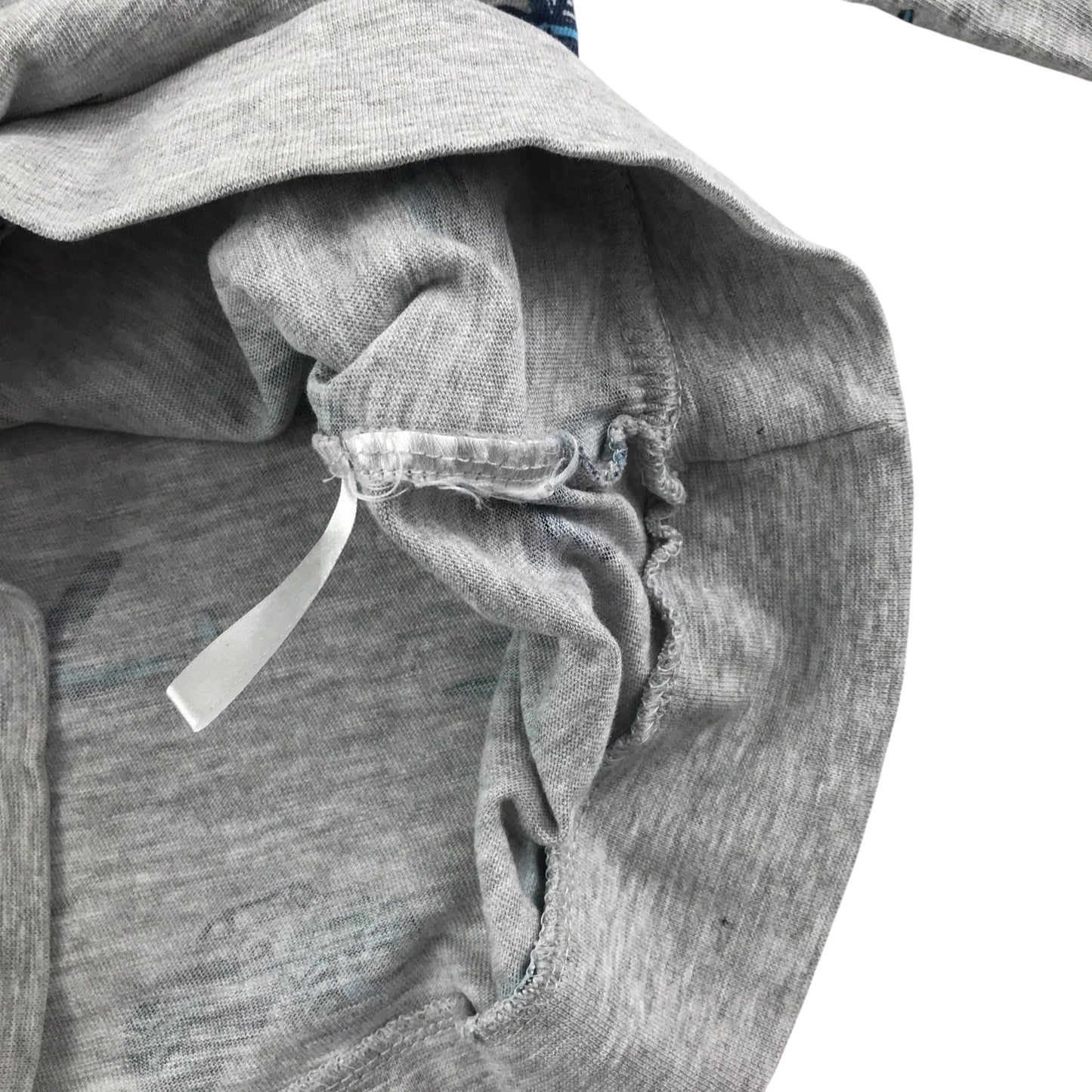 H&M hoodie 7-8 years grey graphic design print cars and planes