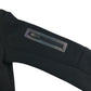 Primark hooded jacket 6-7 years black full zip with arm zip pocket