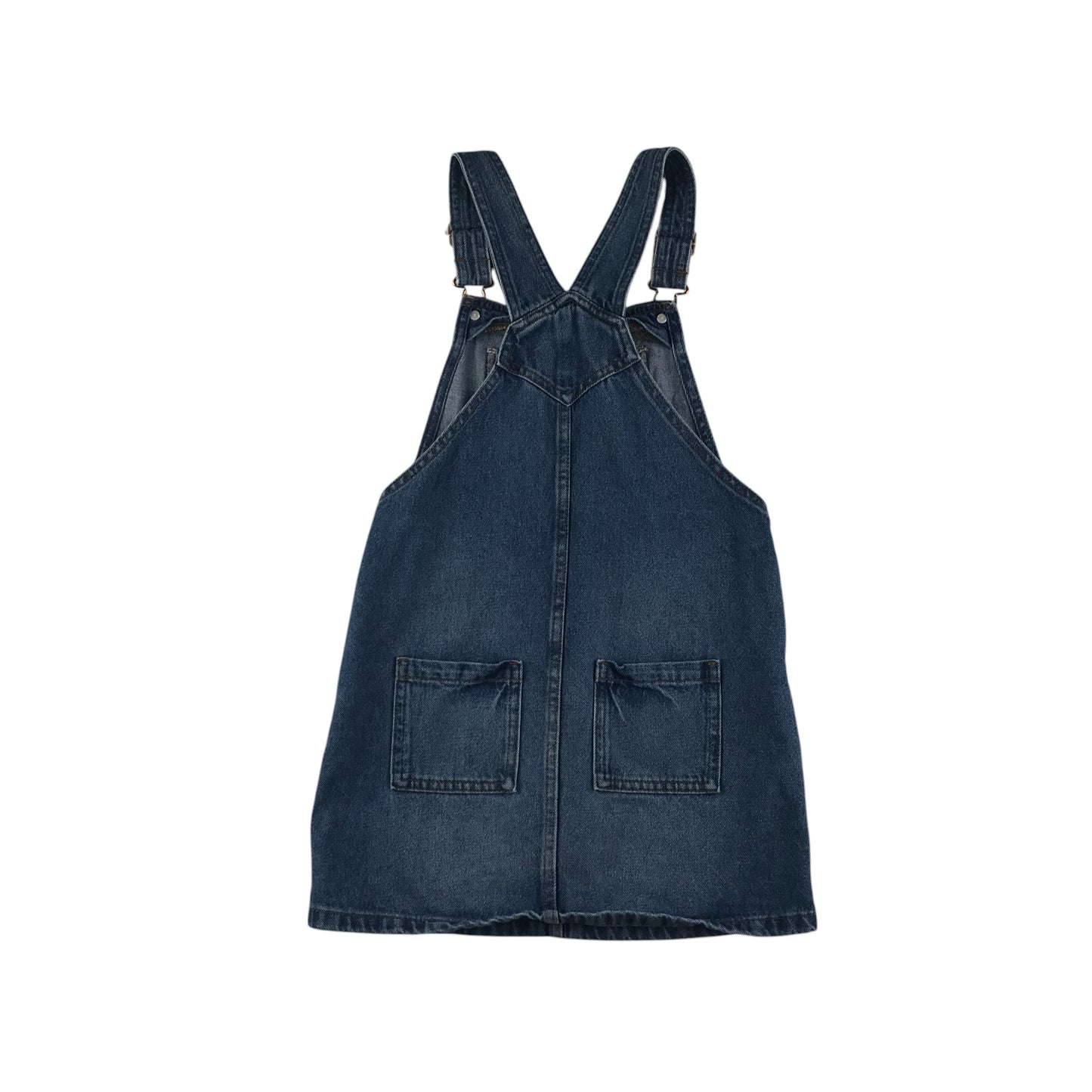 M&S dungaree dress 8-9 years denim cotton