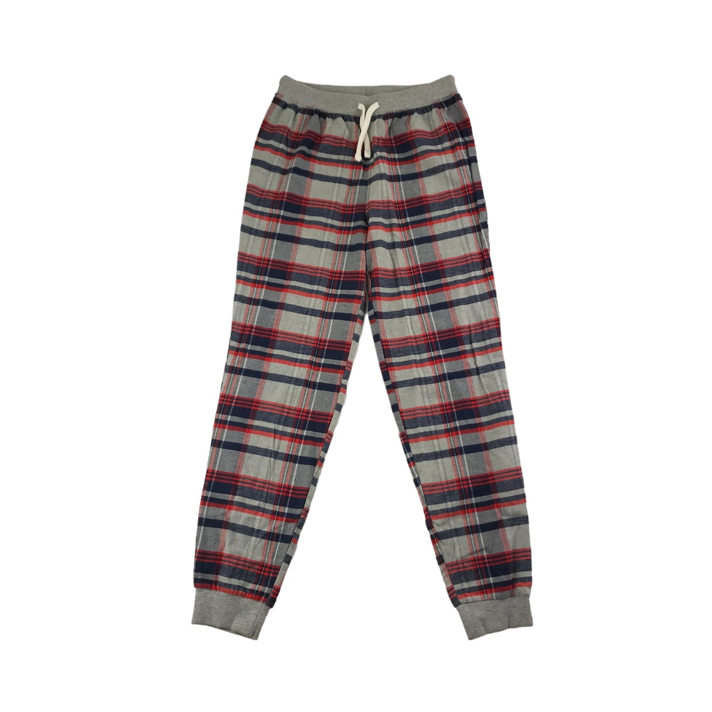 Next Pyjama Set Age 11 Red and Navy Short Sleeve Check Pattern