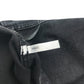 H&M dungaree dress 9-10 years black stretchy denim