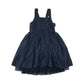 GAP dress 10-11 years blue denim style with mesh underlay