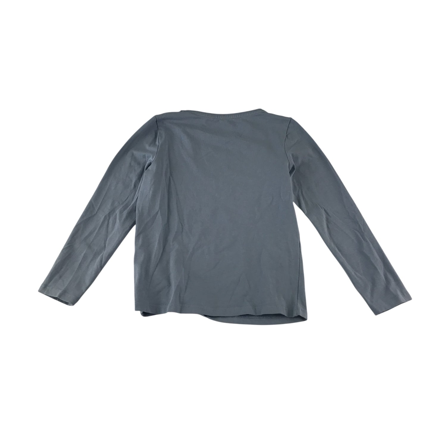 H&M t-shirt bundle 5-6 years long sleeve light blue and cream colours