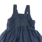 GAP dress 10-11 years blue denim style with mesh underlay