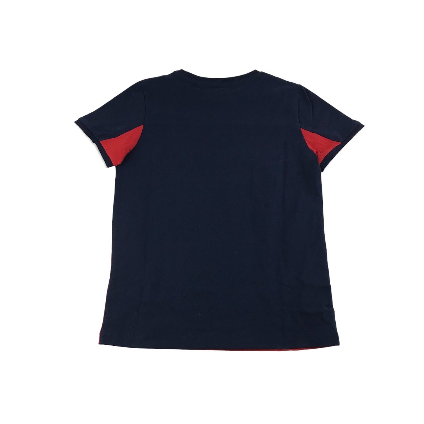 Next Pyjama Set Age 11 Red and Navy Short Sleeve Check Pattern