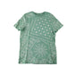 F&F t-shirt 6-7 years mint green paisley printed cotton