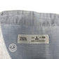 Zara shirt 5-6 years light blue long sleeve granddad collar linen