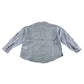 Zara shirt 5-6 years light blue long sleeve granddad collar linen
