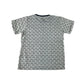 Matalan t-shirt 6-7 years grey bicycle print design with front pocket