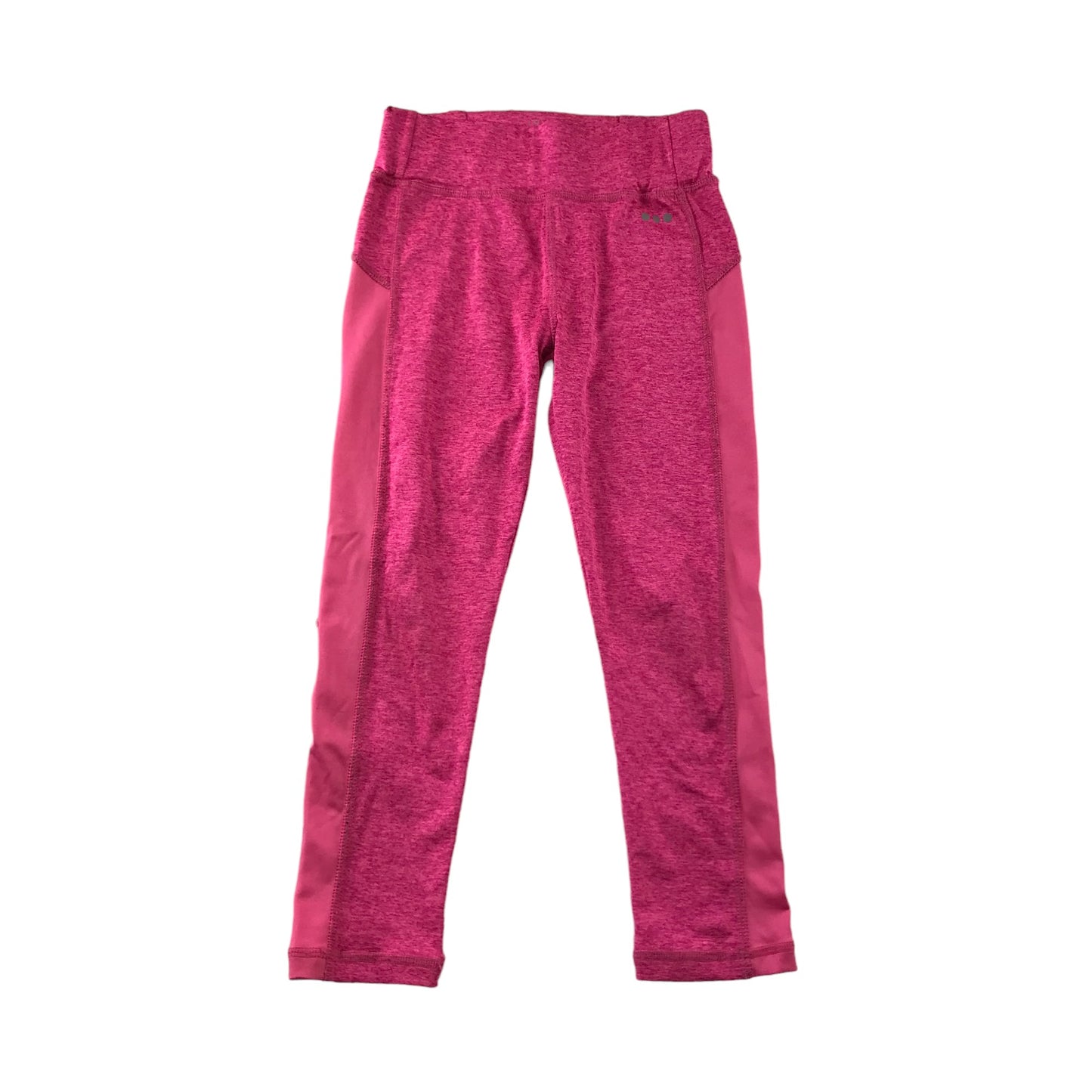 John Lewis Sport Leggings Age 6 Pink Texture Print