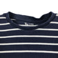 Tu long sleeve t-shirt 4-5 years years navy and white stripes cotton