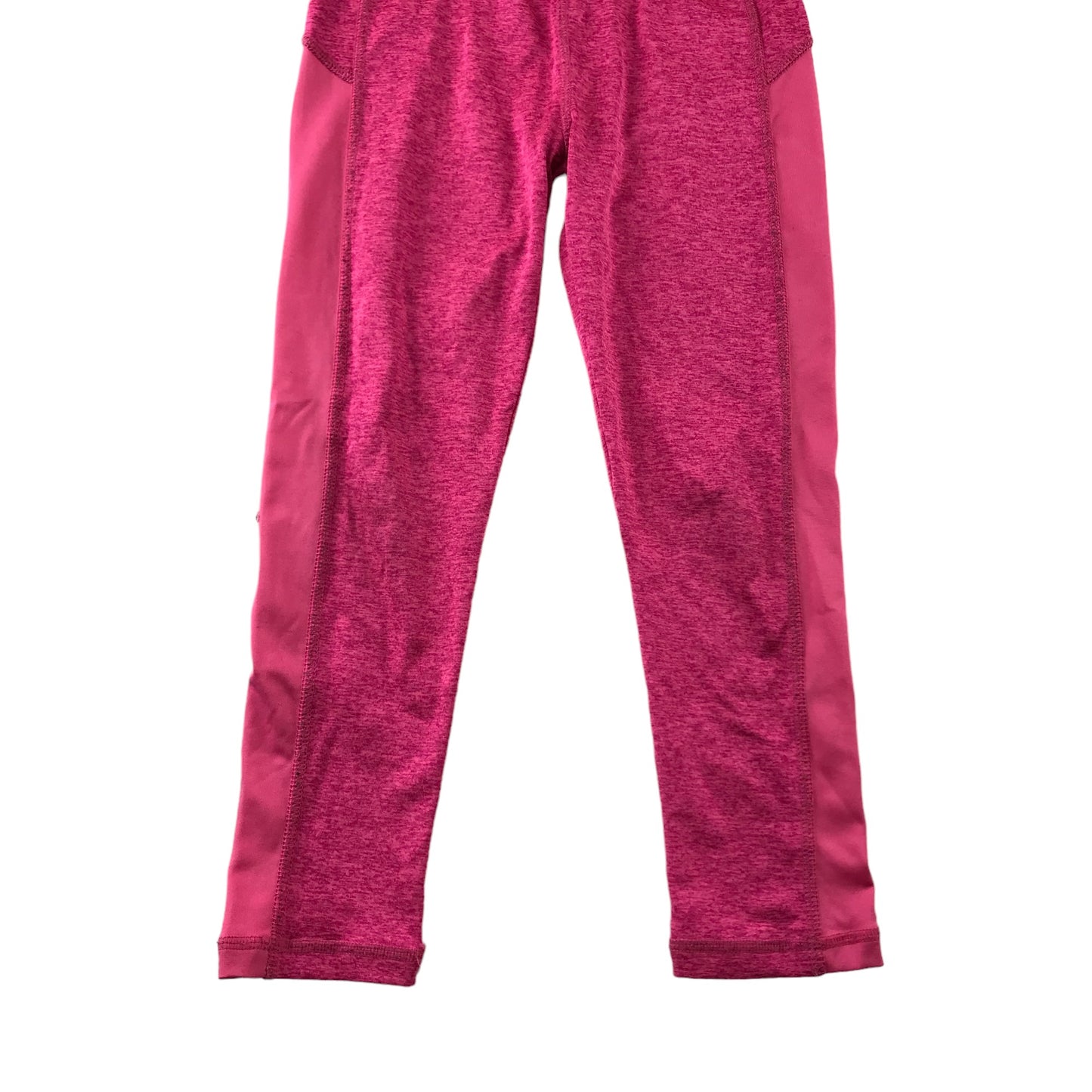 John Lewis Sport Leggings Age 6 Pink Texture Print