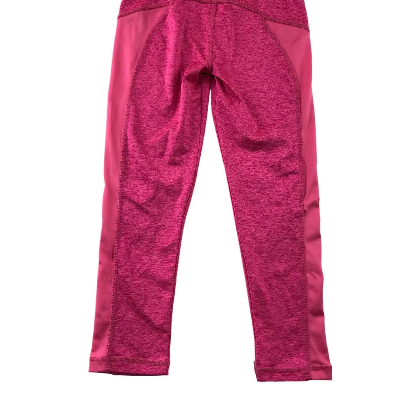 John Lewis Sport Leggings Age 6 Pink Texture Print