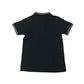 George polo shirt 6-7 years black plain with front pocket cotton