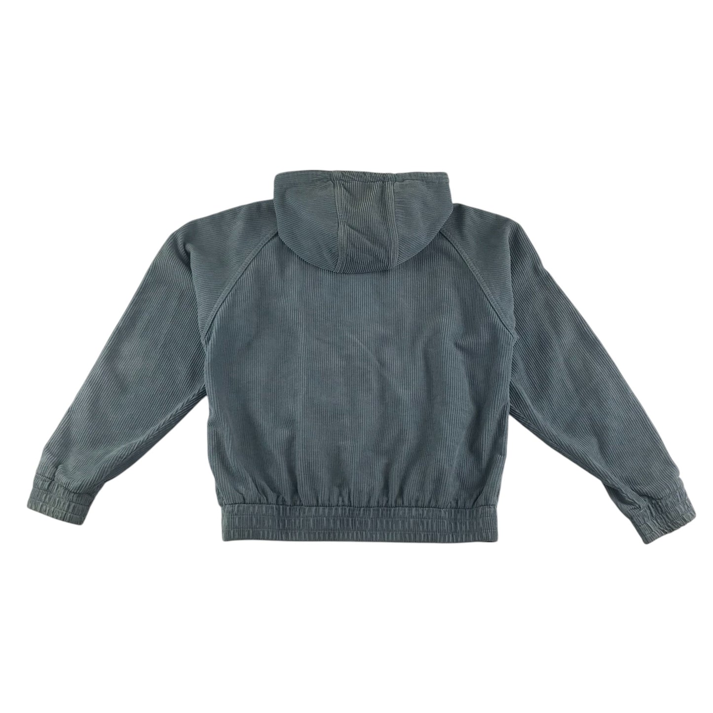 BDG light jacket adult size XS dusty blue cropped corduroy hooded cotton