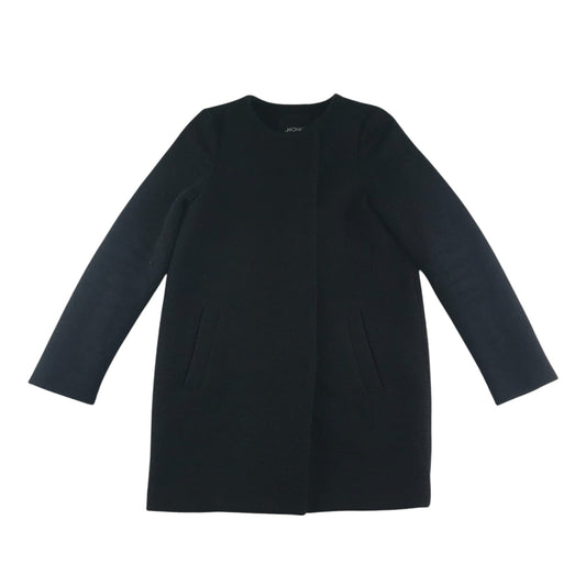 Monki coat adult size XXS black light long over coat wool mix