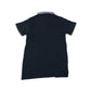 Next polo shirt 6-7 years navy with checked collar cotton