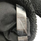 Top Shop fleece jacket adult size S black fluffy with buttons