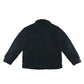 Top Shop fleece jacket adult size S black fluffy with buttons