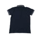 Next polo shirt 6-7 years navy with striped collar cotton