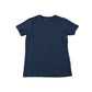 Matalan t-shirt 6-7 years blue plain with front pocket cotton