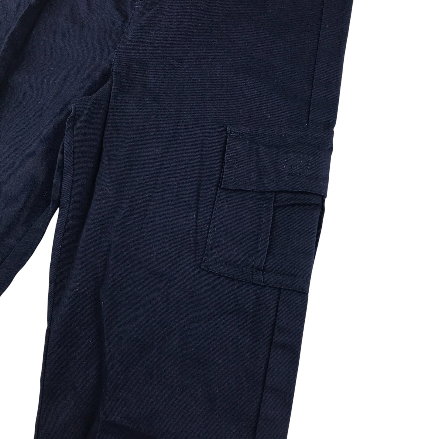 Cargo jogger 7-8 years dark blue cotton