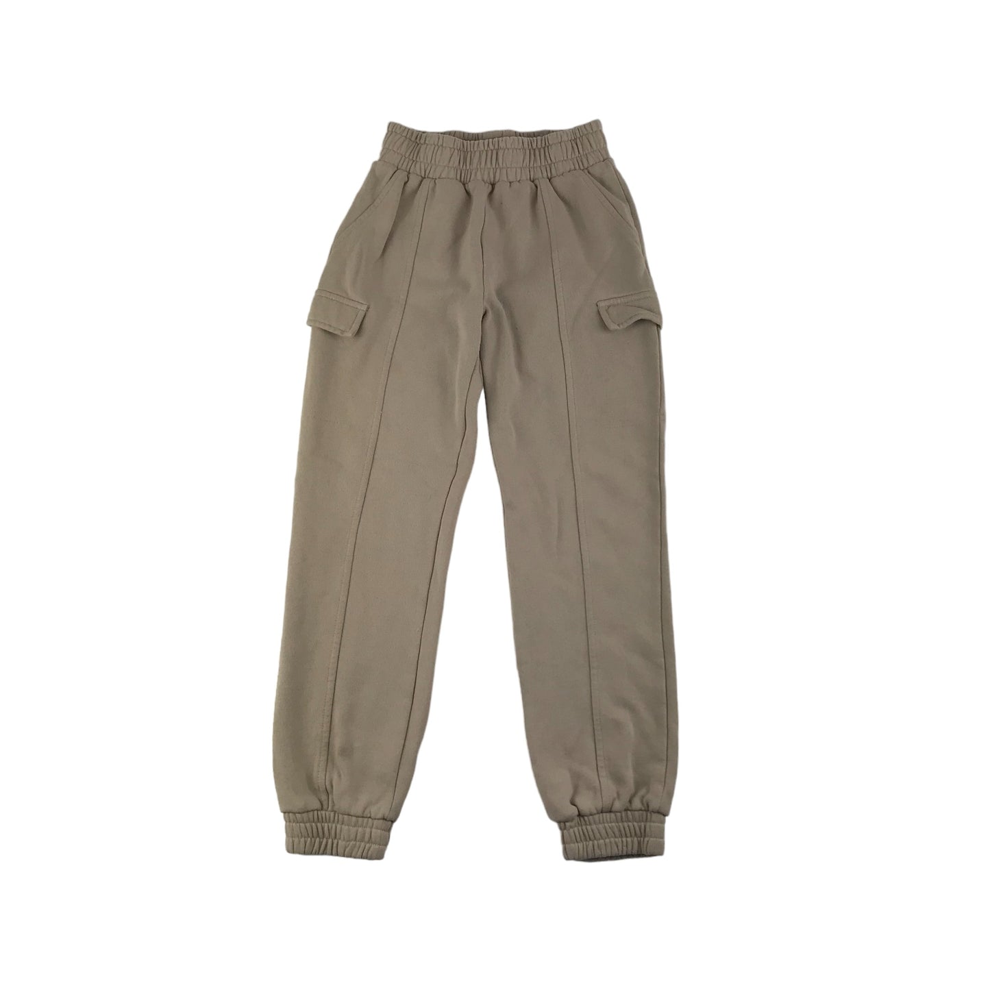 Primark Joggers Age 9 Light Beige Cargo Style