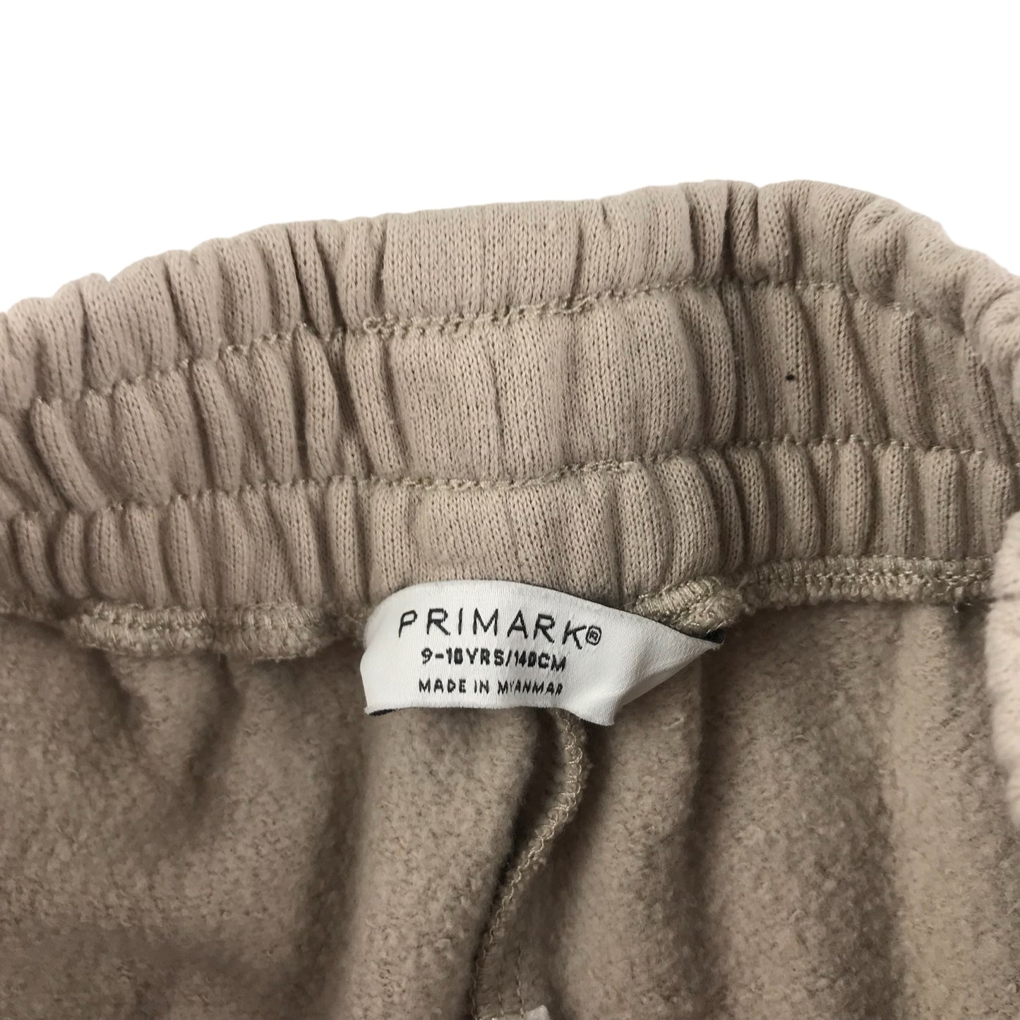 Primark Joggers Age 9 Light Beige Cargo Style