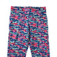 Primark Sport Leggings Age 12 Blue and Pink Graphic Print