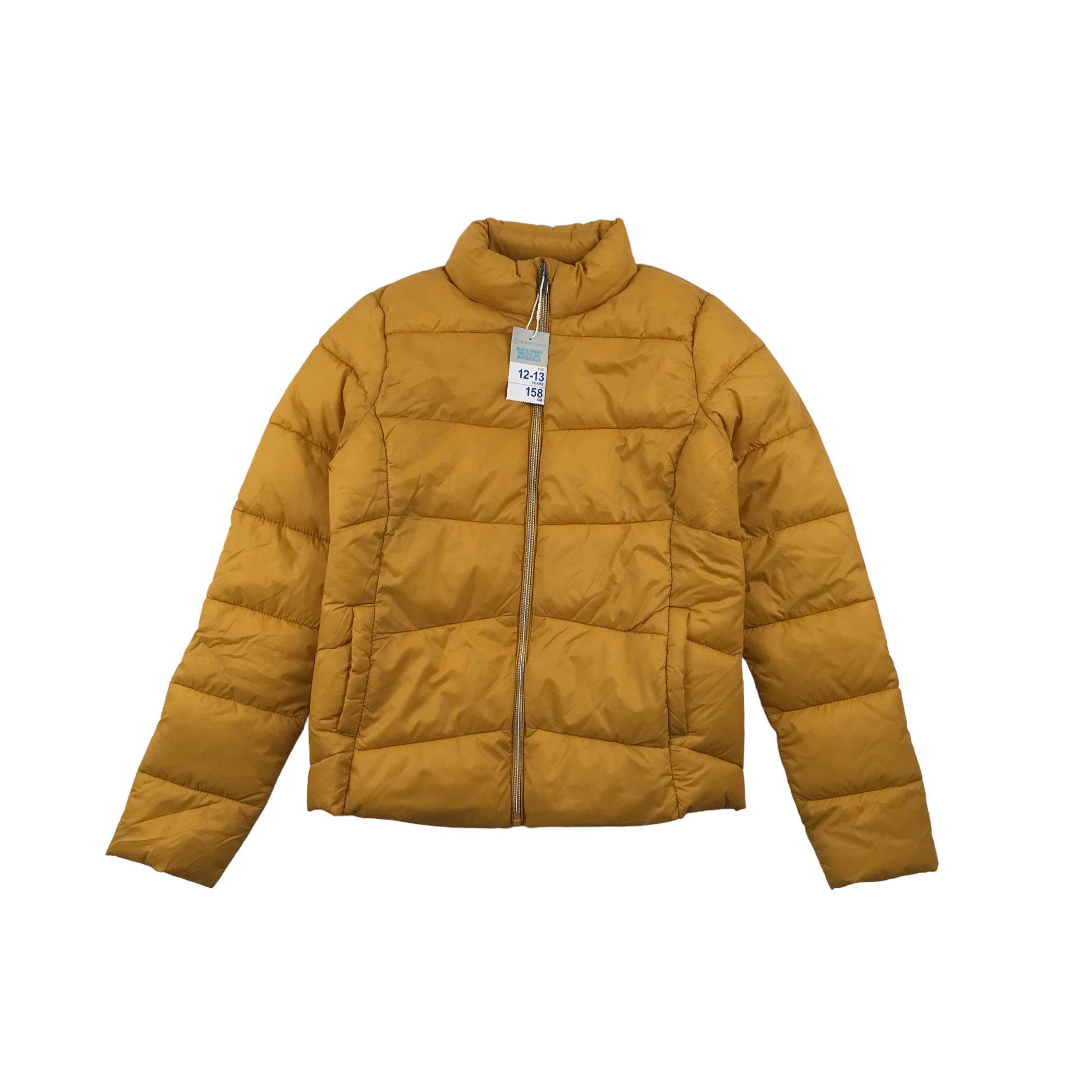 Primark Yellow Light Puffer Jacket Age 12 ApparelXchange CIC