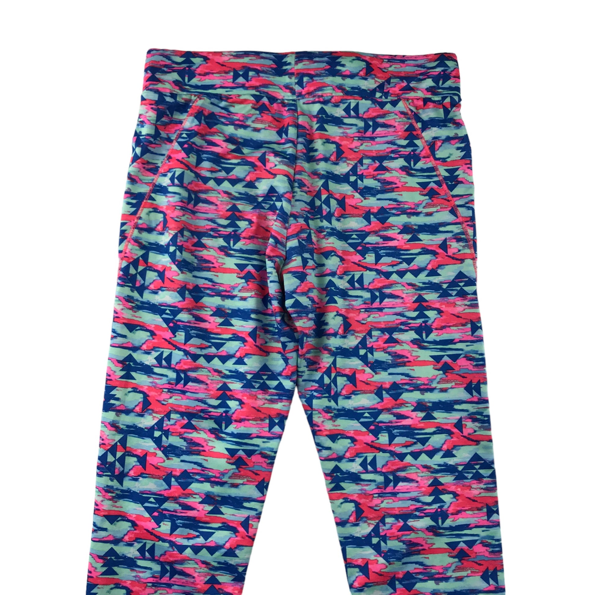 Primark Sport Leggings Age 12 Blue and Pink Graphic Print – ApparelXchange  CIC