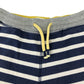 Mini Boden jogger short 10-11 years blue white striped cotton