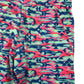 Primark Sport Leggings Age 12 Blue and Pink Graphic Print