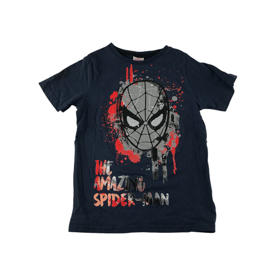 Tu t-shirt 6-7 years navy Spiderman graphic design cotton