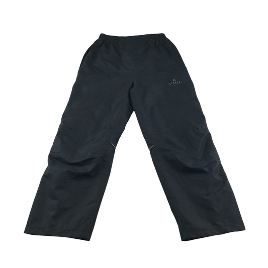 Hi Gear Trousers 11-12 years black outdoor elasticated waist