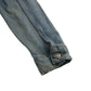 Top Shop denim jacket women size UK 6 light blue denim cotton