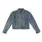 Top Shop denim jacket women size UK 6 light blue denim cotton