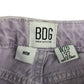 Urban Outfitters BDG jeans W26 L32 small lilac mom style cotton